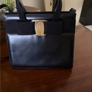 Black Leather Women's Bag